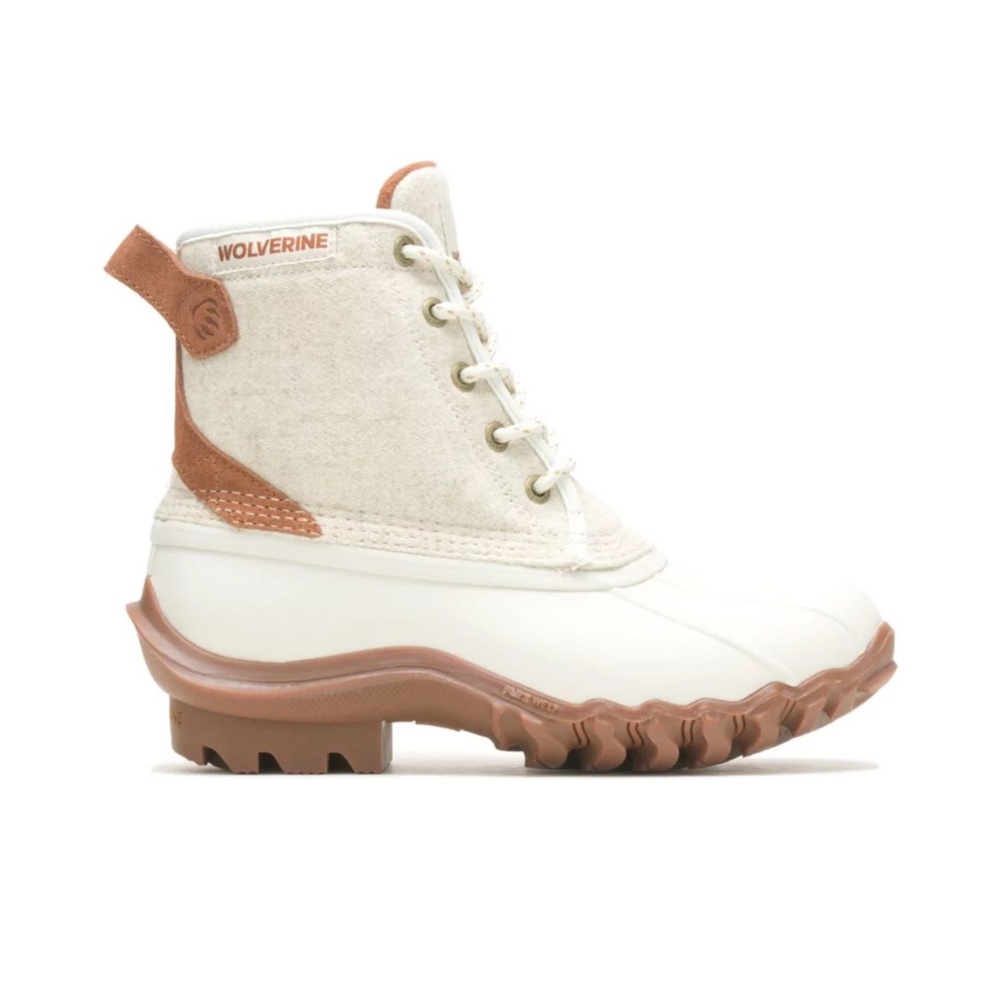 Wolverine Women’s Torrent Wool Boots Ivory Size‎ 9M W880346